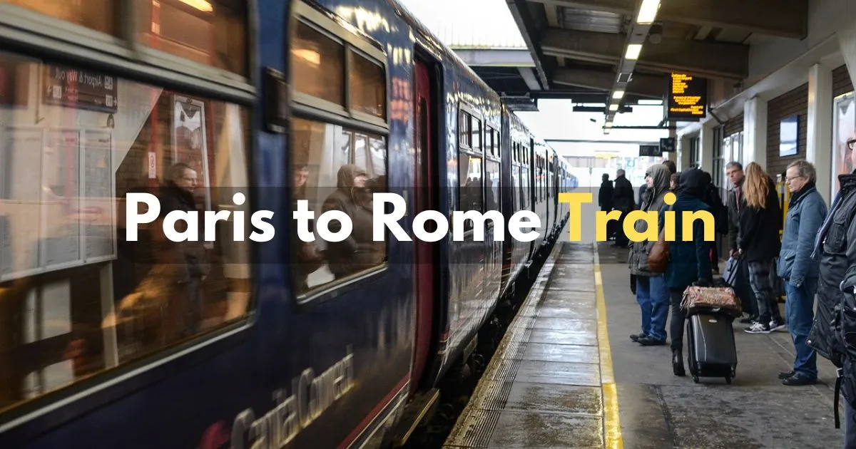 Paris to Rome Train