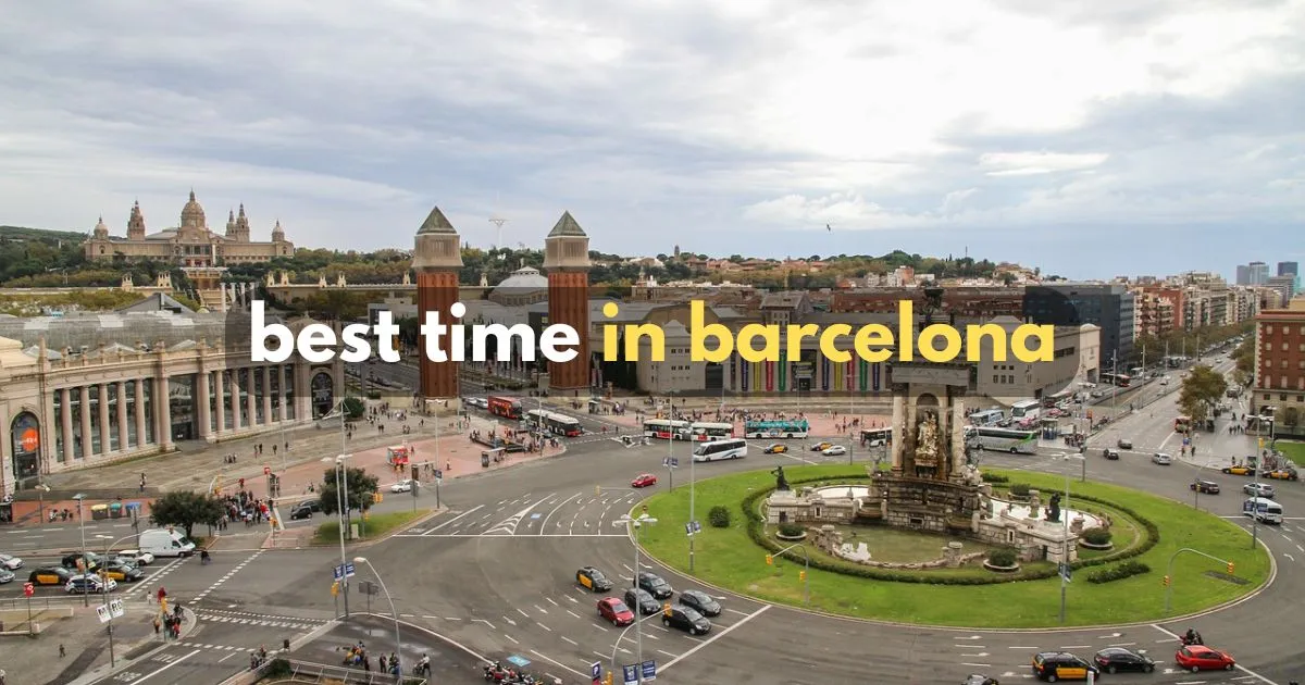 best time to travel to barcelona